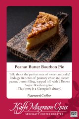 Peanut Butter Bourbon Pie Flavored Coffee